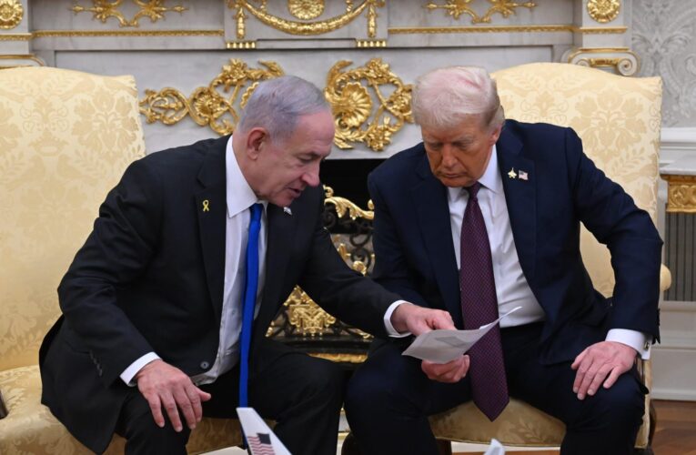 Netanyahu asegura que no acordó con Trump el establecimiento de un Estado Palestino