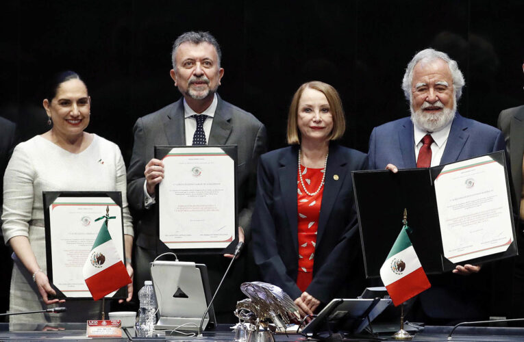 Senado ratifica a Alejandro Encinas como representante de México ante la OEA