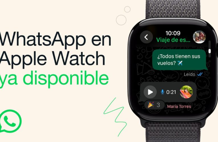 WhatsApp, ya disponible en Apple Watch