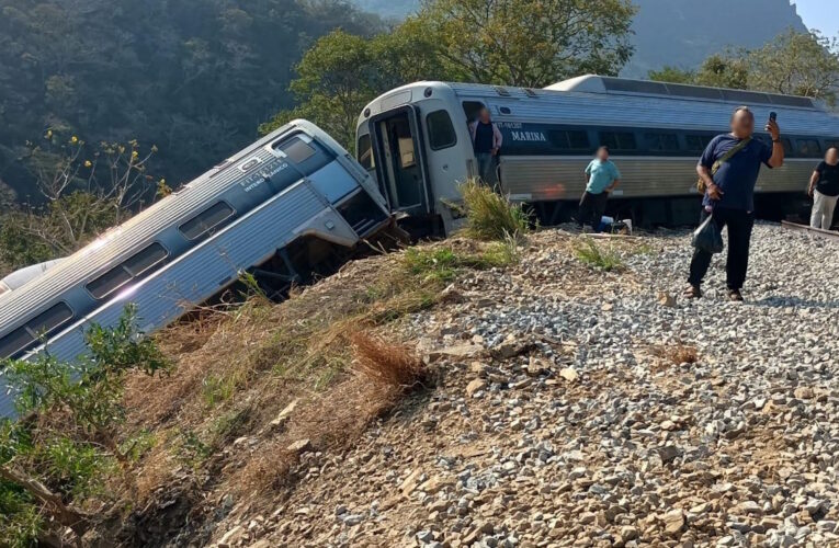 Tren Interoceánico que descarriló en Oaxaca iba a exceso de velocidad: FGR