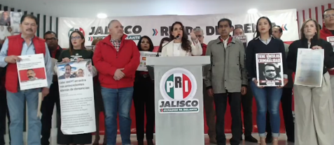 PRI Jalisco exige controles de confianza y acciones legales ante candidaturas ligadas a antecedentes penales