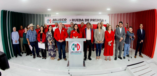 PRI Jalisco garantiza piso parejo en su renovación interna con licencia de su dirigencia