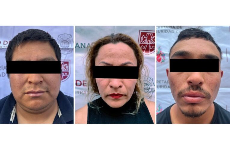 Detienen a operadora de célula delictiva vinculada a La Unión Tepito