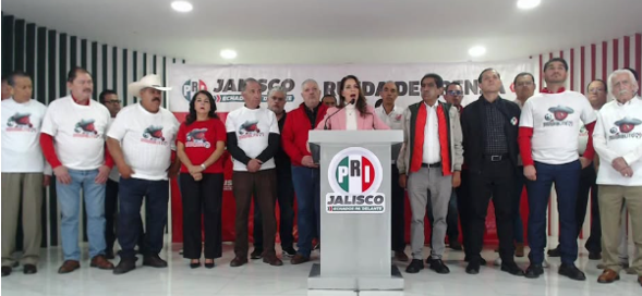 PRI Jalisco fija postura firme contra la reforma electoral de Morena y anuncia acciones rumbo al Mundial 2026