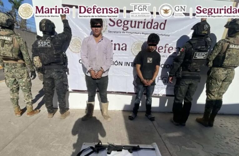 Detienen a dos miembros de ‘Comandante R24’ del Cártel de Sinaloa