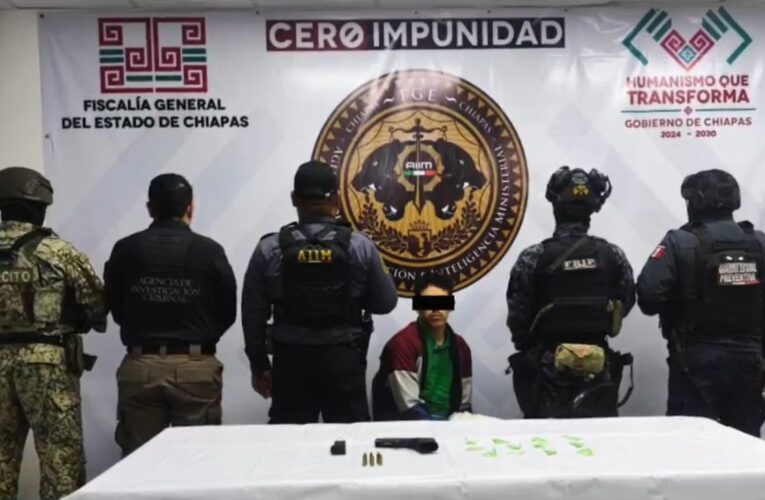 Detienen a ‘el Chinito’, relacionado con ataque a bares en Chiapas