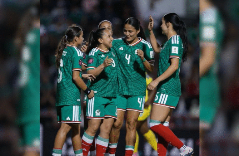 Tricolor femenil aplasta 9-0 a Islas Vírgenes y lidera rumbo al Mundial 2027