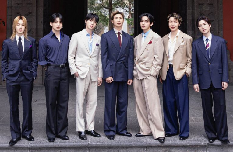 BTS lanza detrás de cámaras de su visita en Palacio Nacional en México
