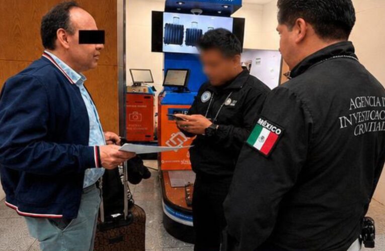Detienen en el AICM a socio del club Solid Gold de CDMX