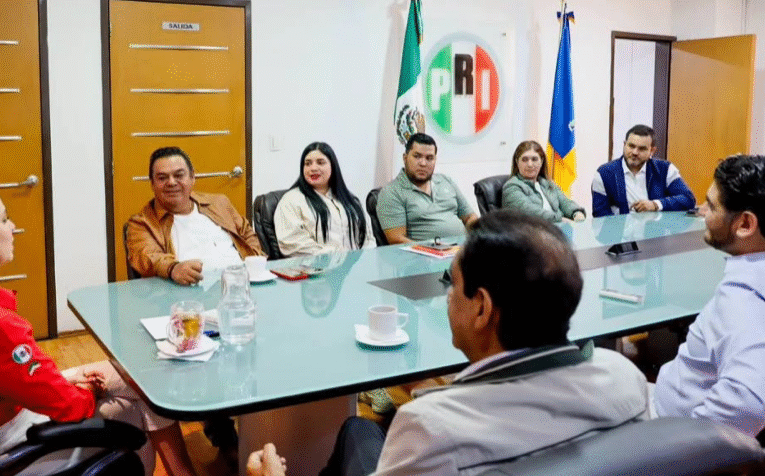 PRI Jalisco fortalece su estructura territorial con reunión de trabajo en El Salto
