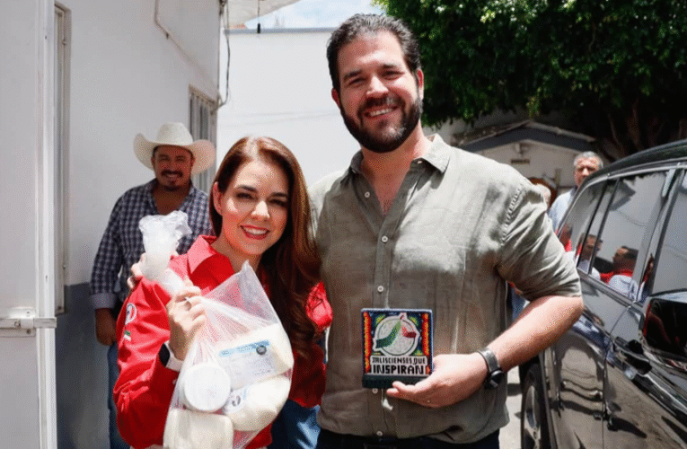 Laura Haro reconoce a la familia Van Hoorde como ejemplo de los Jaliscienses que Inspiran
