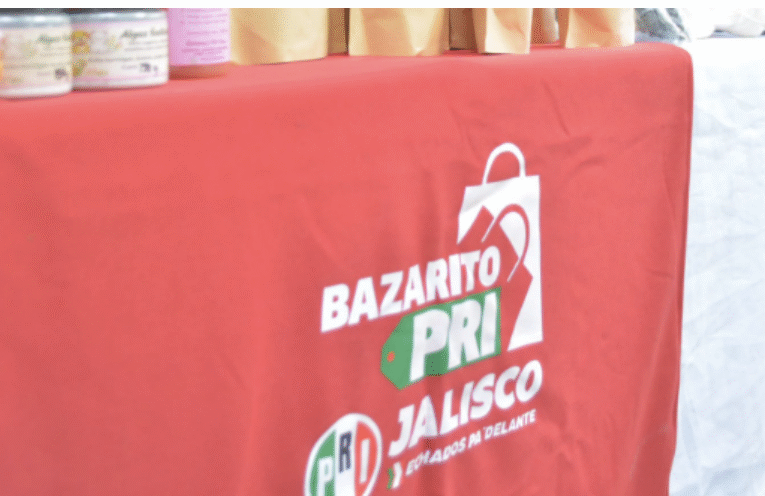 PRI Jalisco fortalece la convivencia comunitaria con una nueva edición del Bazarito PRI