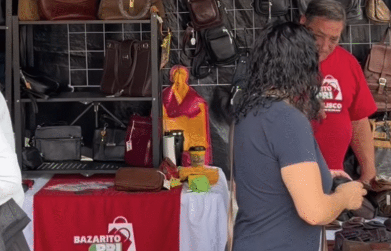 PRI Jalisco fortalece la convivencia y el comercio local con una nueva edición de Domingo Revolucionario